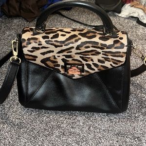 Kate spade leopard print purse